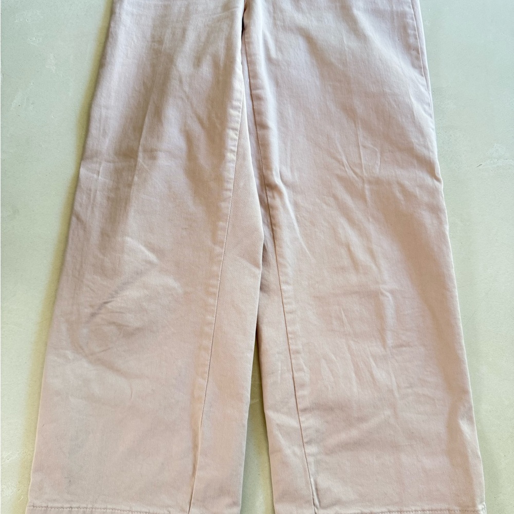 Marine Layer Wide Leg Pants in Dusty Pink - Picture 4 of 6